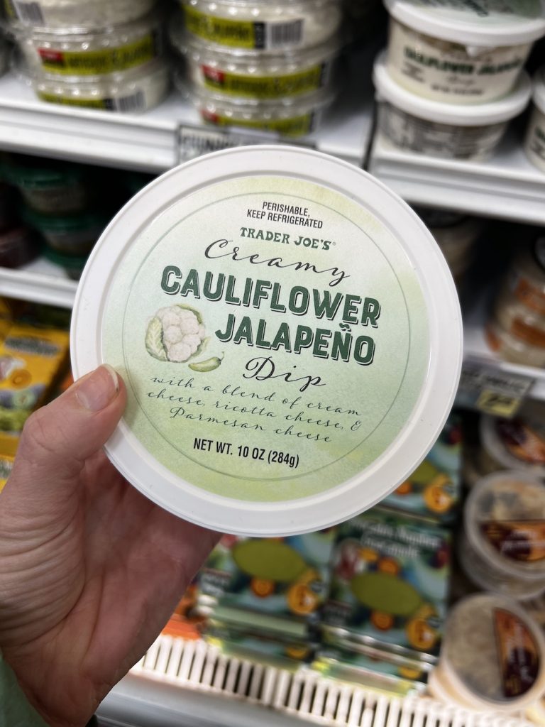 Creamy Cauliflower Jalapeño Dip