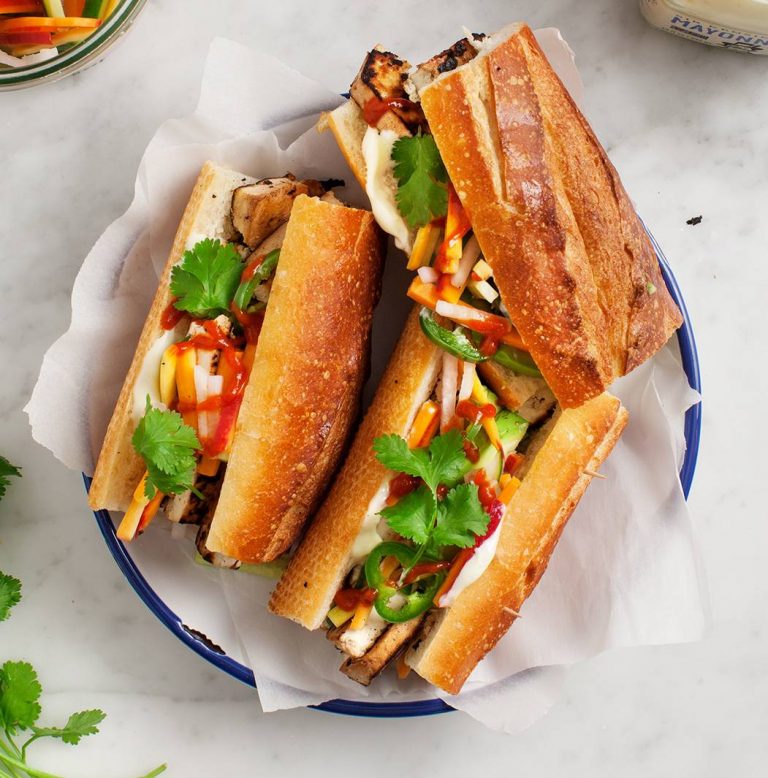 Banh Mi Sandwich_vegetarian sandwich recipes