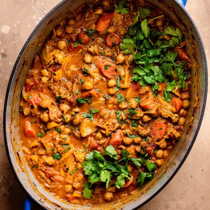 Nisha Vora Shares Her Go-To Vegan Chickpea Stew