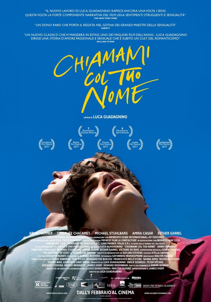 Call Me By Your Name valentine's day movies