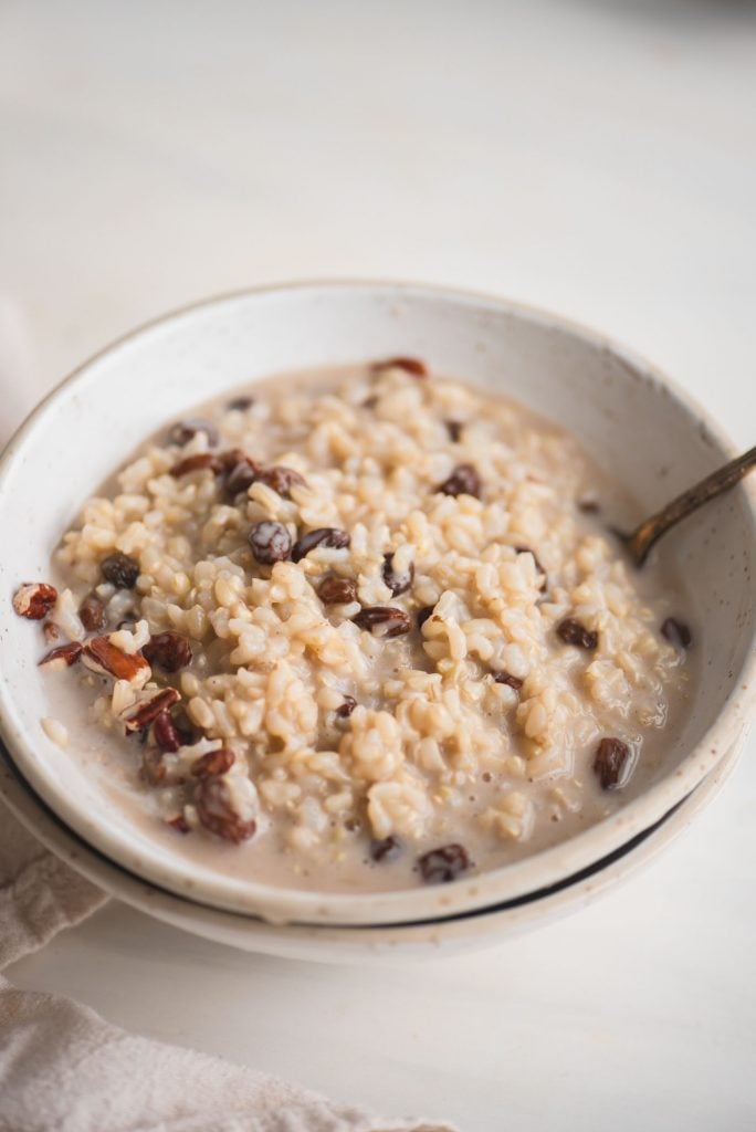 Instant Pot Brown Rice Pudding