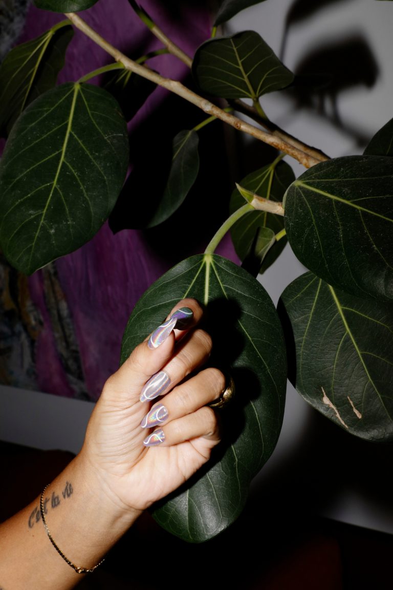 manicura, arte de uñas simple