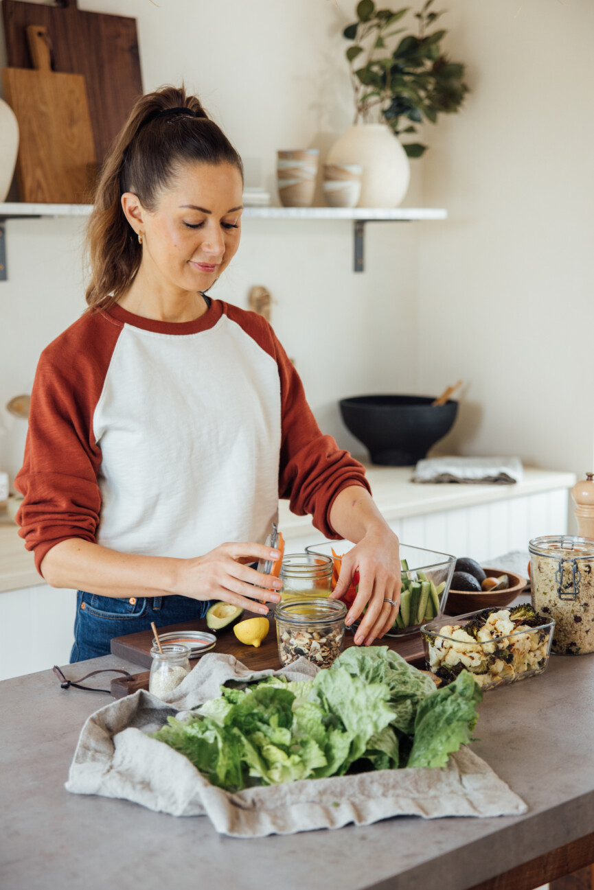 Preparación de comidas de Camille: hábitos saludables cuando estás ocupada