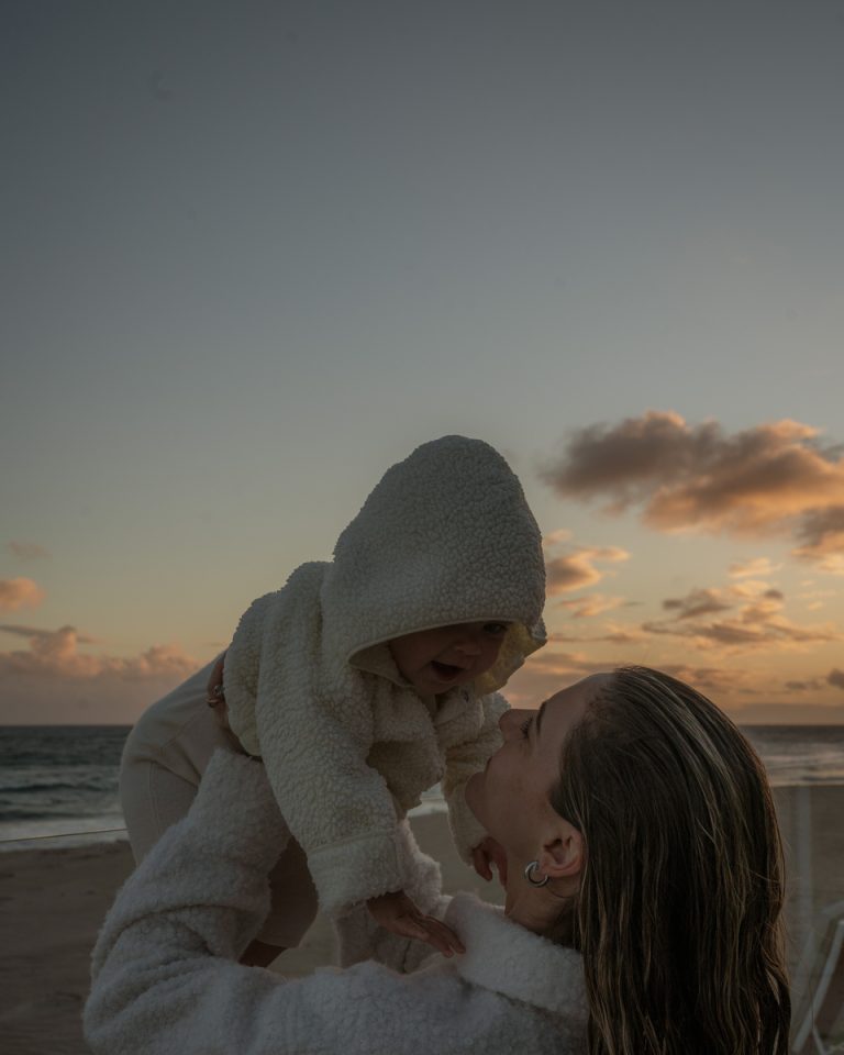 mother and son, a heart that works