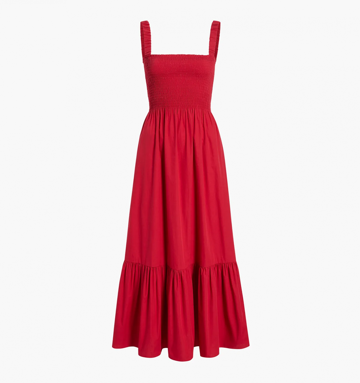 red nap dress