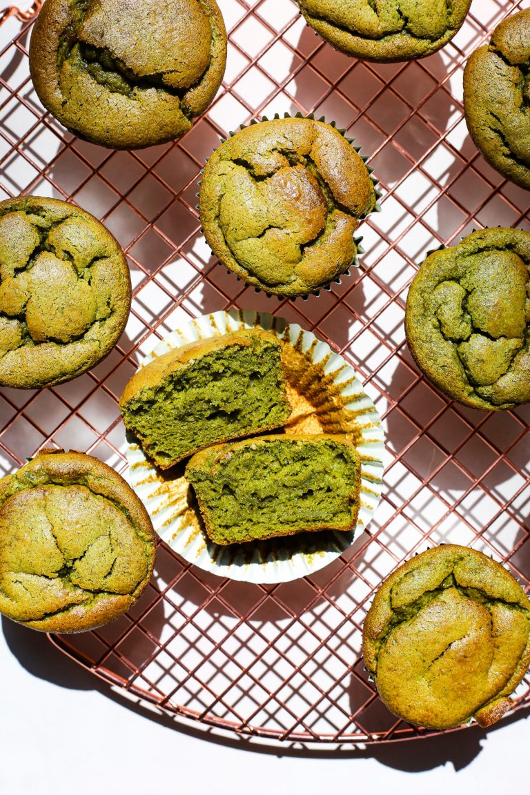 Spinach and Banana Blender Muffins from The Defined Dish