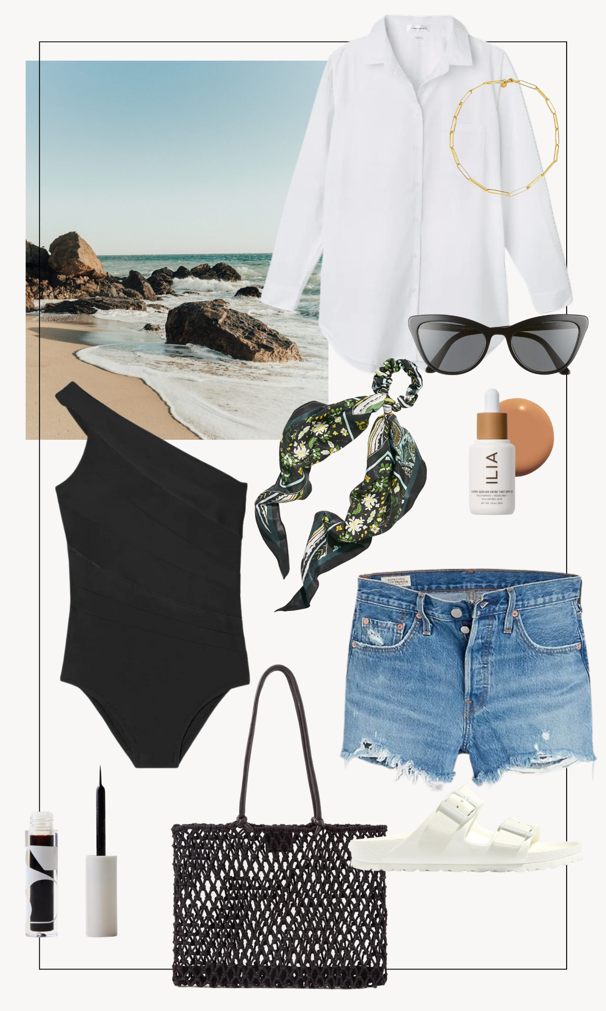 spring packing list beach