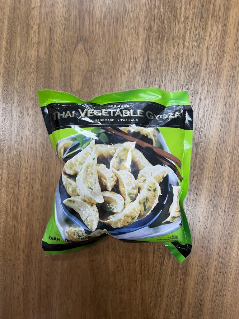 Thai Vegetable Gyoza, best trader joes frozen food