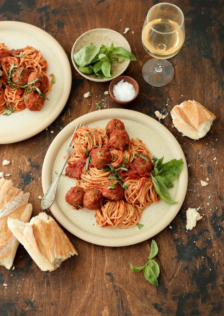 mushroom and white bean vegan meatballs make-ahead freezer recipes