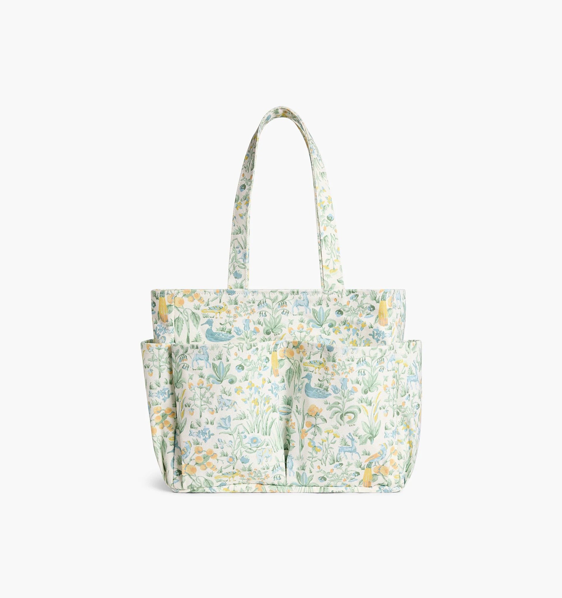 whimsical market tote bag from Hill House