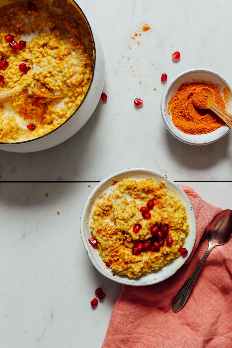 cozy turmeric porridge_turmeric recipes