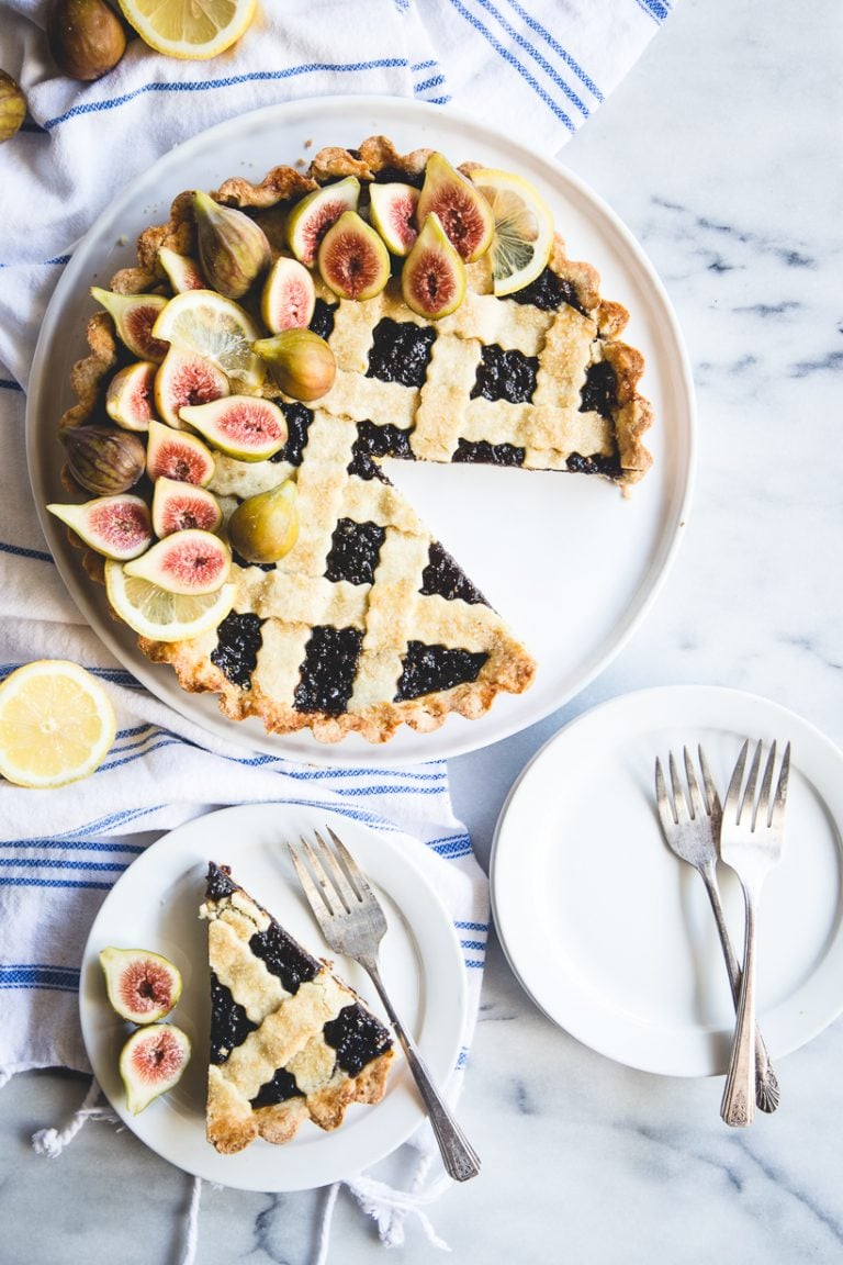 fig & lemon crostata_lemon dessert recipes