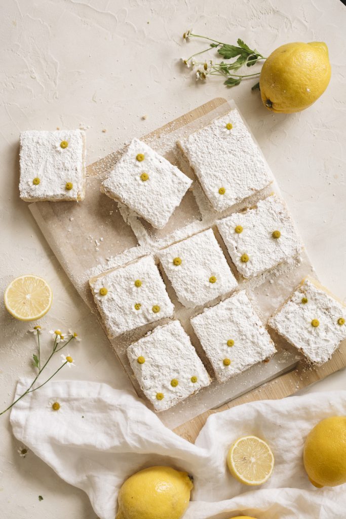 gluten-free lemon bars_lemon dessert recipes