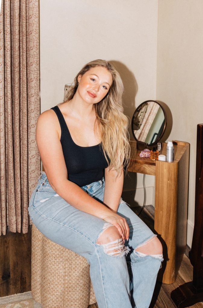 Iskra Lawrence, overrated skincare products