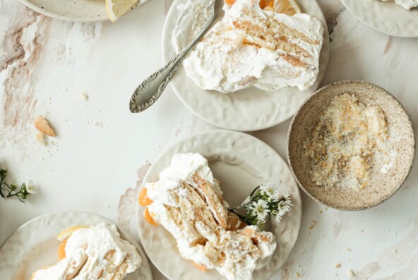 Lemon icebox cake spring recipe