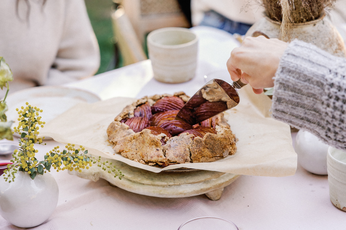 pluot galette