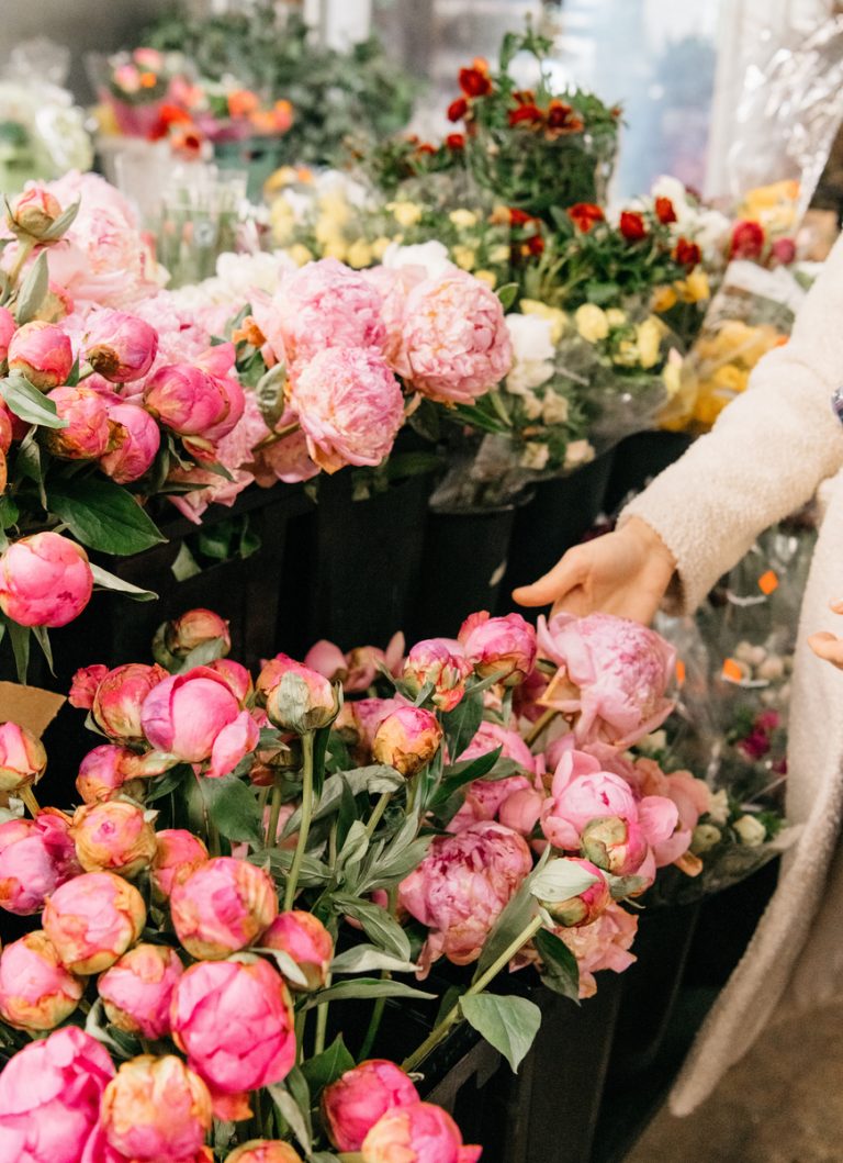 peonies, spring clean your life