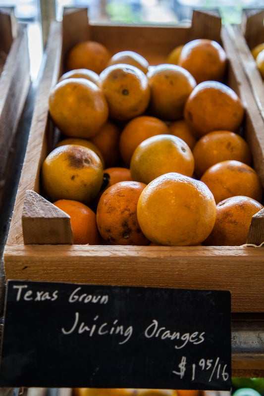 Texas grown oranges