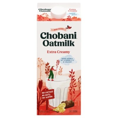 Chobani extra creamy oat milk
