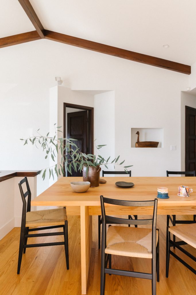 Danish aesthetic dining room, interior design style