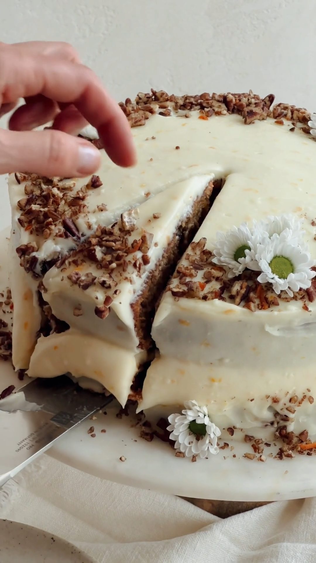 Carrot-Cake with Vanilla Frosting | Two Sisters Living Life