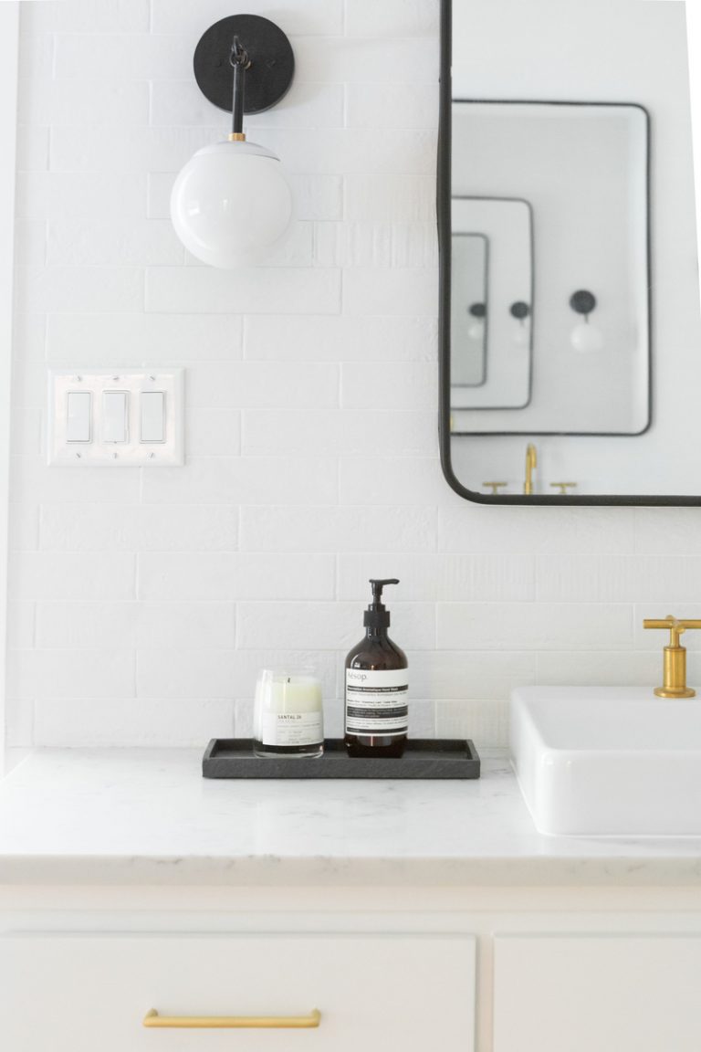 bathroom counter organization ideas