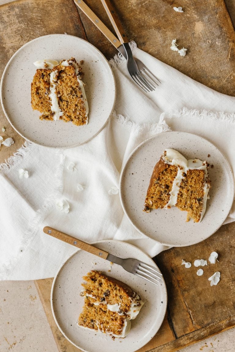 orange carrot cake with cream cheese frosting_mother's day desserts 