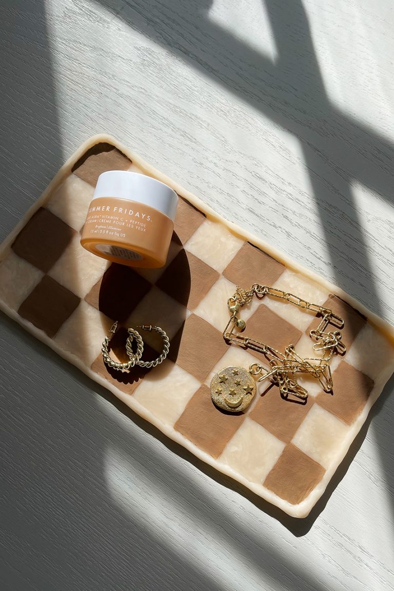 DIY Checkerboard Tray