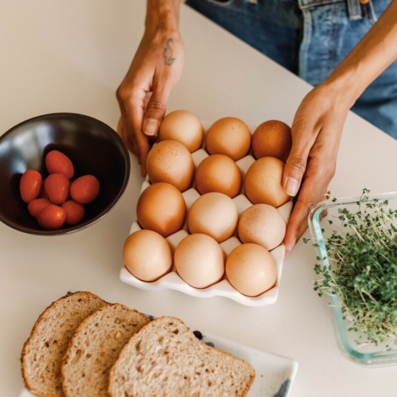 eggs for breakfast high protein
