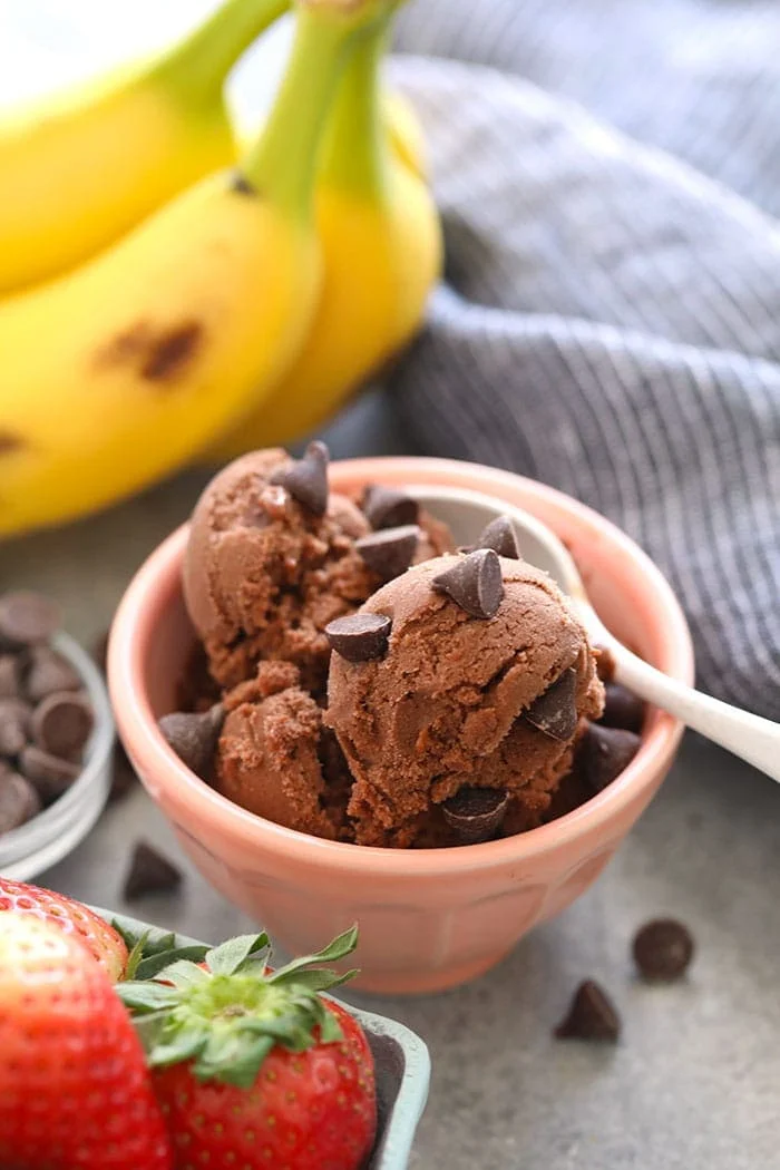 vegan chocolate nice cream