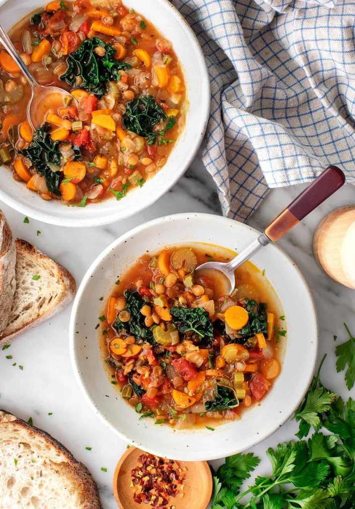 instant pot lentil soup_healthy instant pot recipes