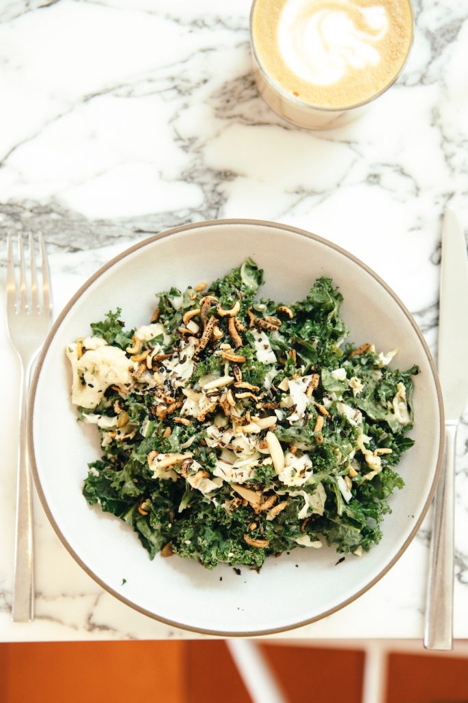 Clarksville Kale Crunch Salad from Swedish Hill_gluten-free side dishes