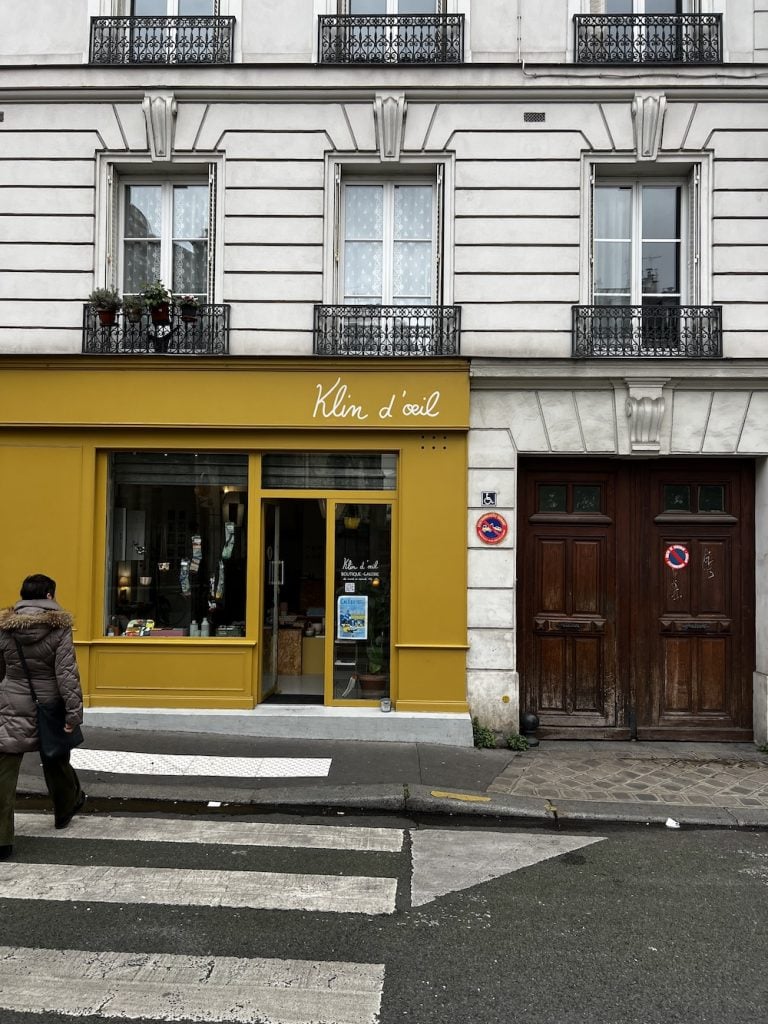 Klin d'oeil storefront in Paris.