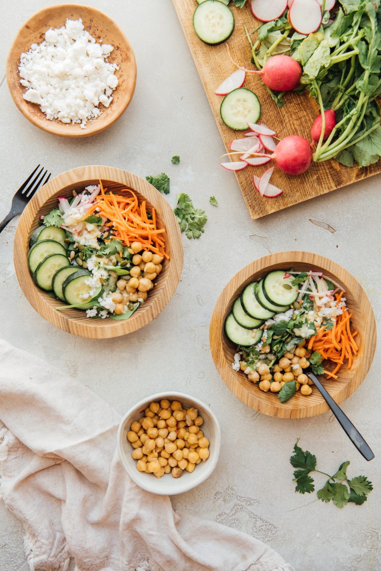 mexican chopped salad with honey-shallot vinaigrette