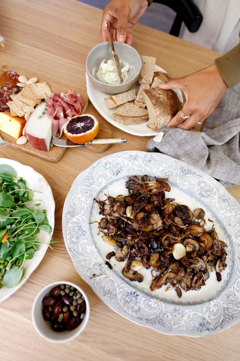 Roasted Mushrooms With Thyme and Smoked Salt