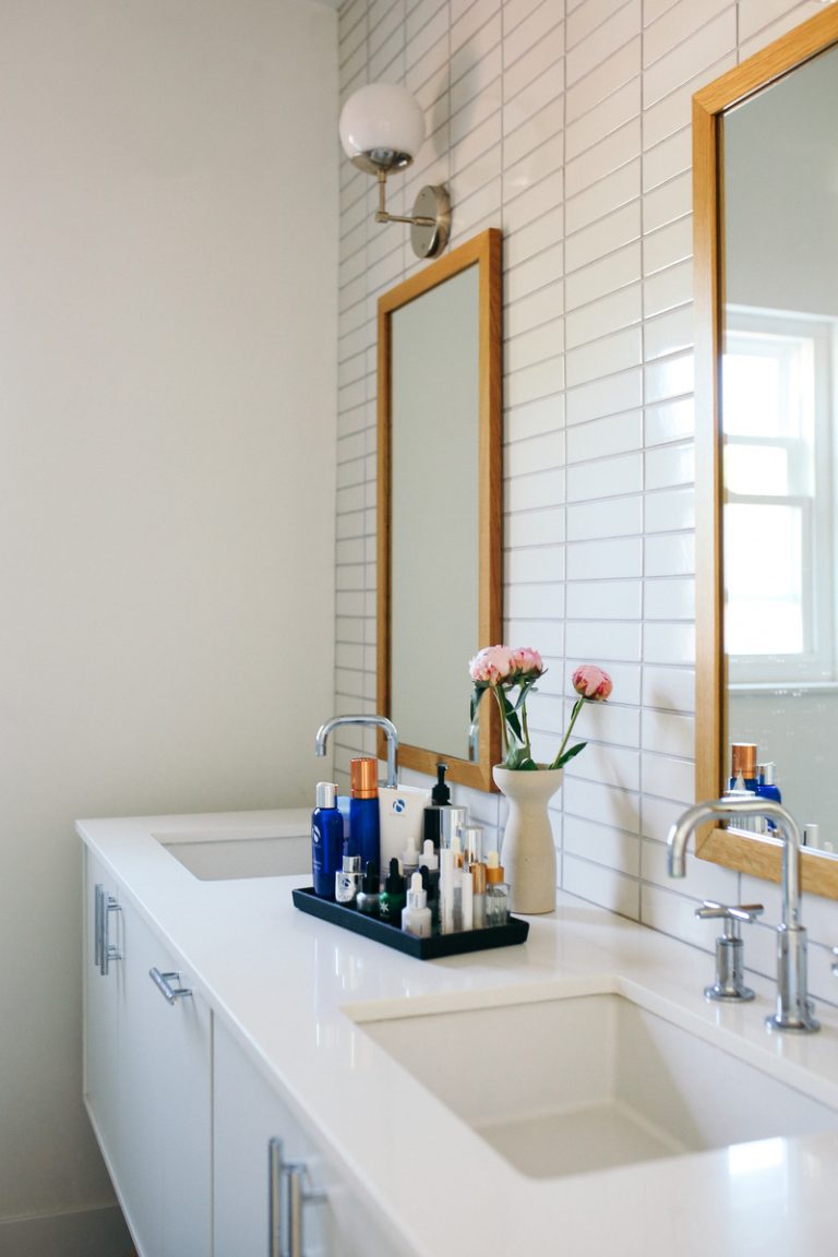 bathroom counter organization ideas