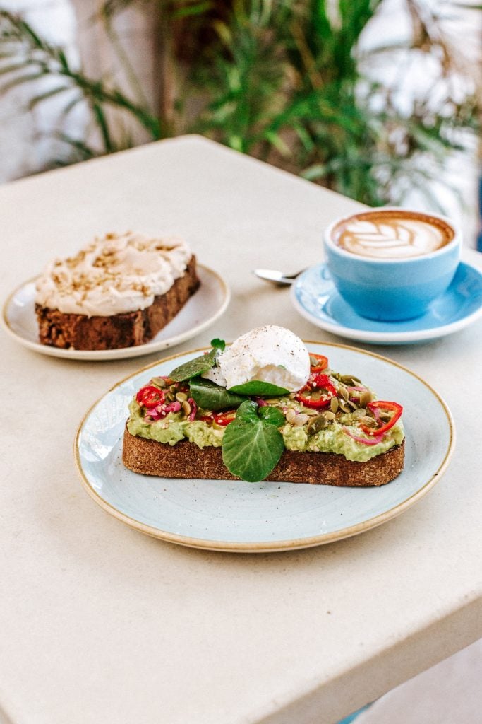 Smashed Avocado Toast, foods high in magnesium
