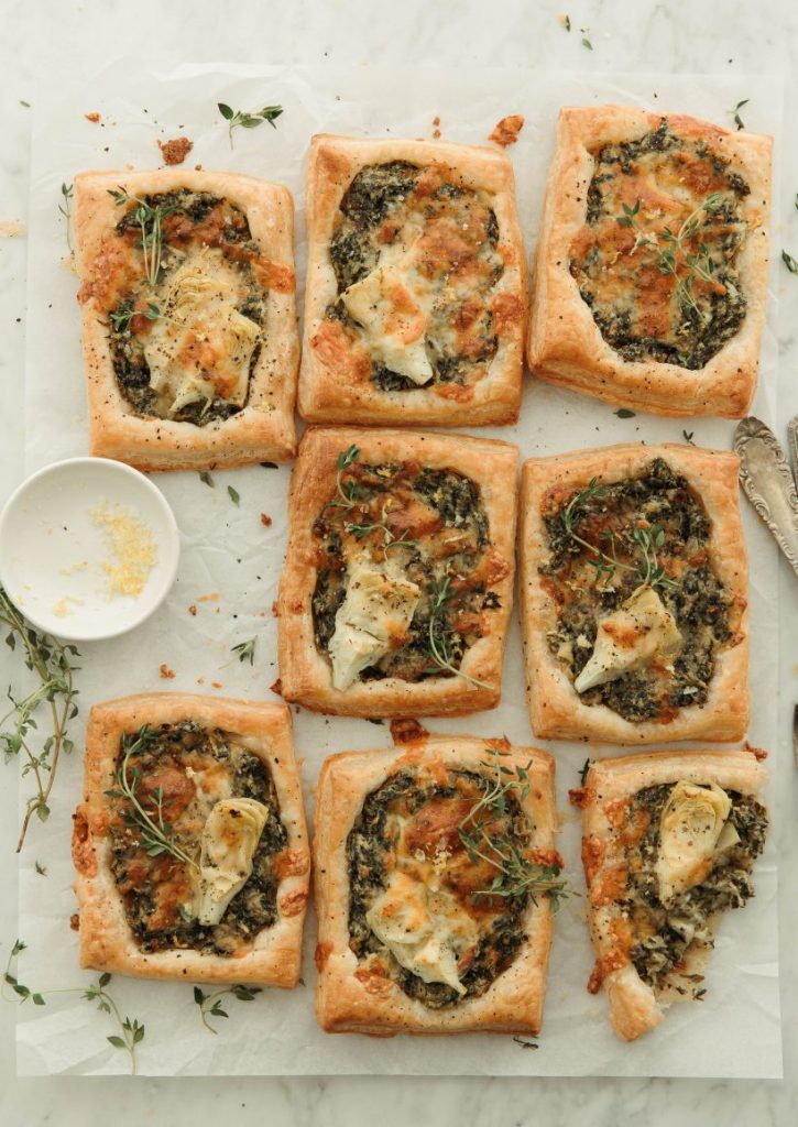 spinach artichoke tart, foods high in magnesium, foods high in magnesium