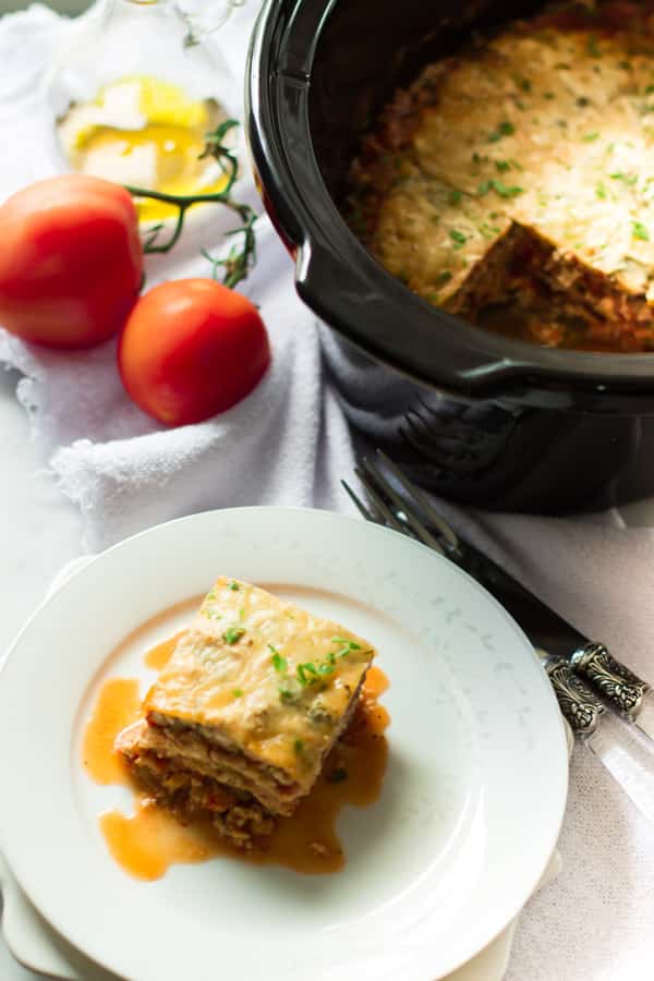 slow cooker zucchini lasagna