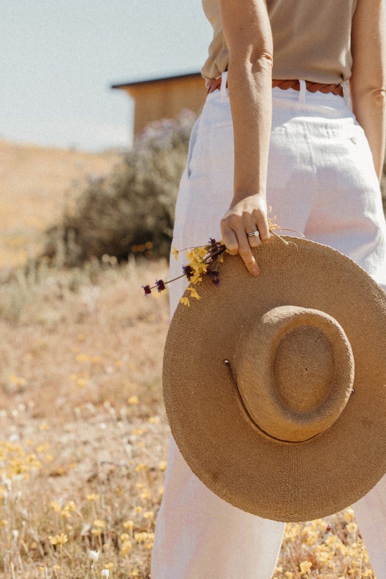 camille styles in joshua tree, hat, aging well