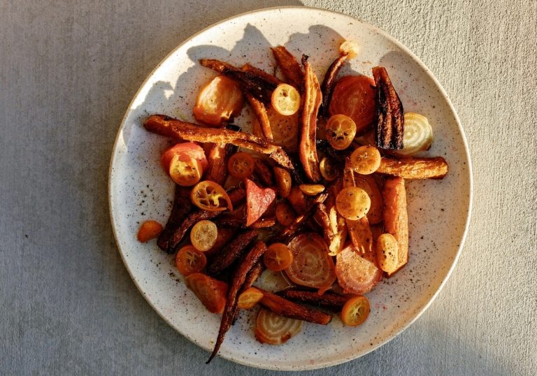 Carrot, Kumquat and Golden Beet Salad