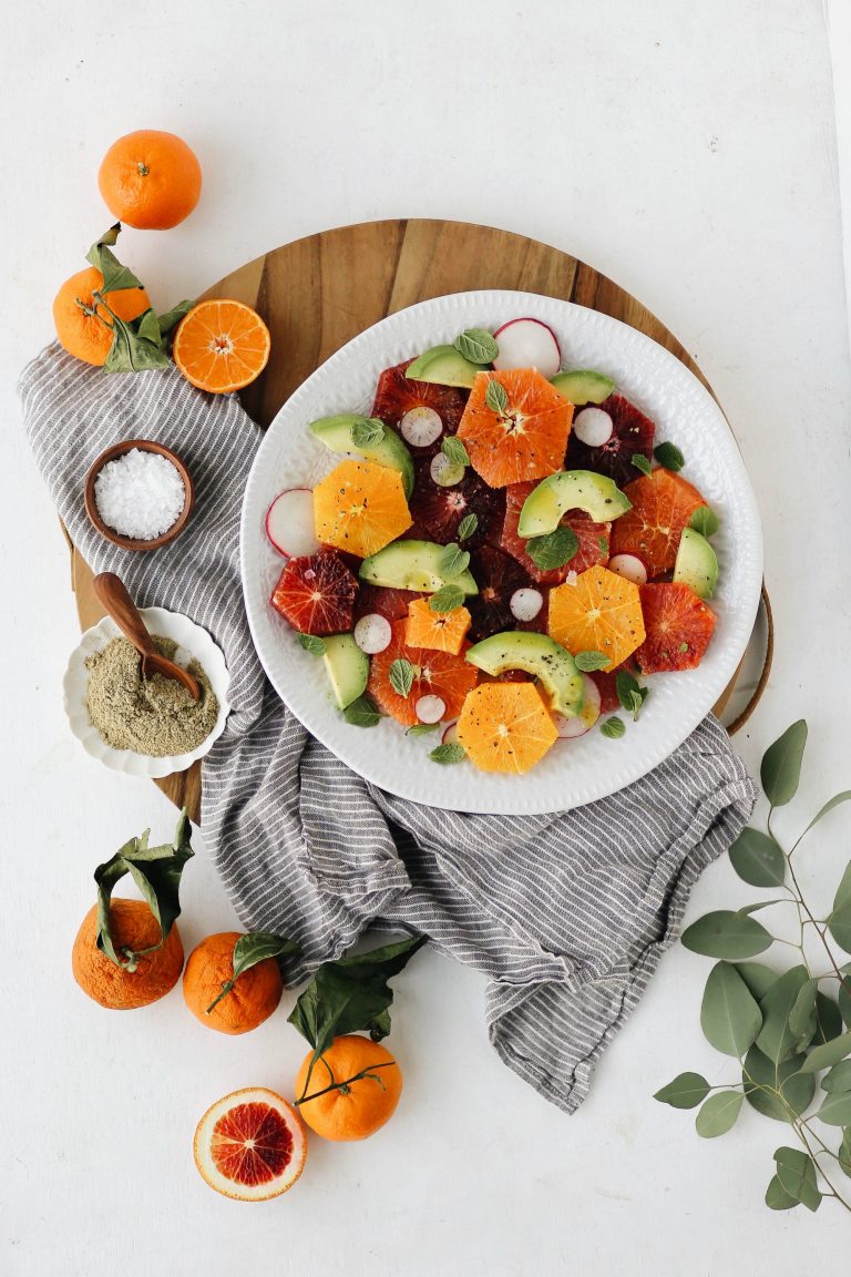 chaat masala citrus salad