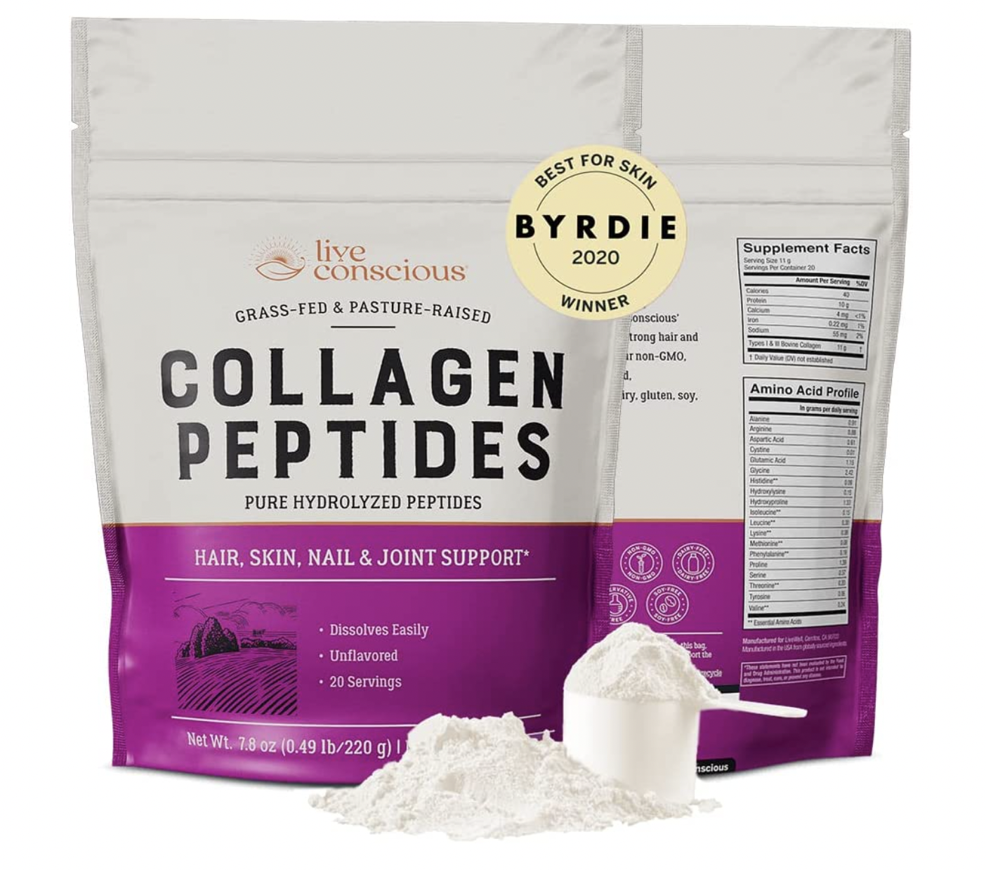 collagen peptides live conscious