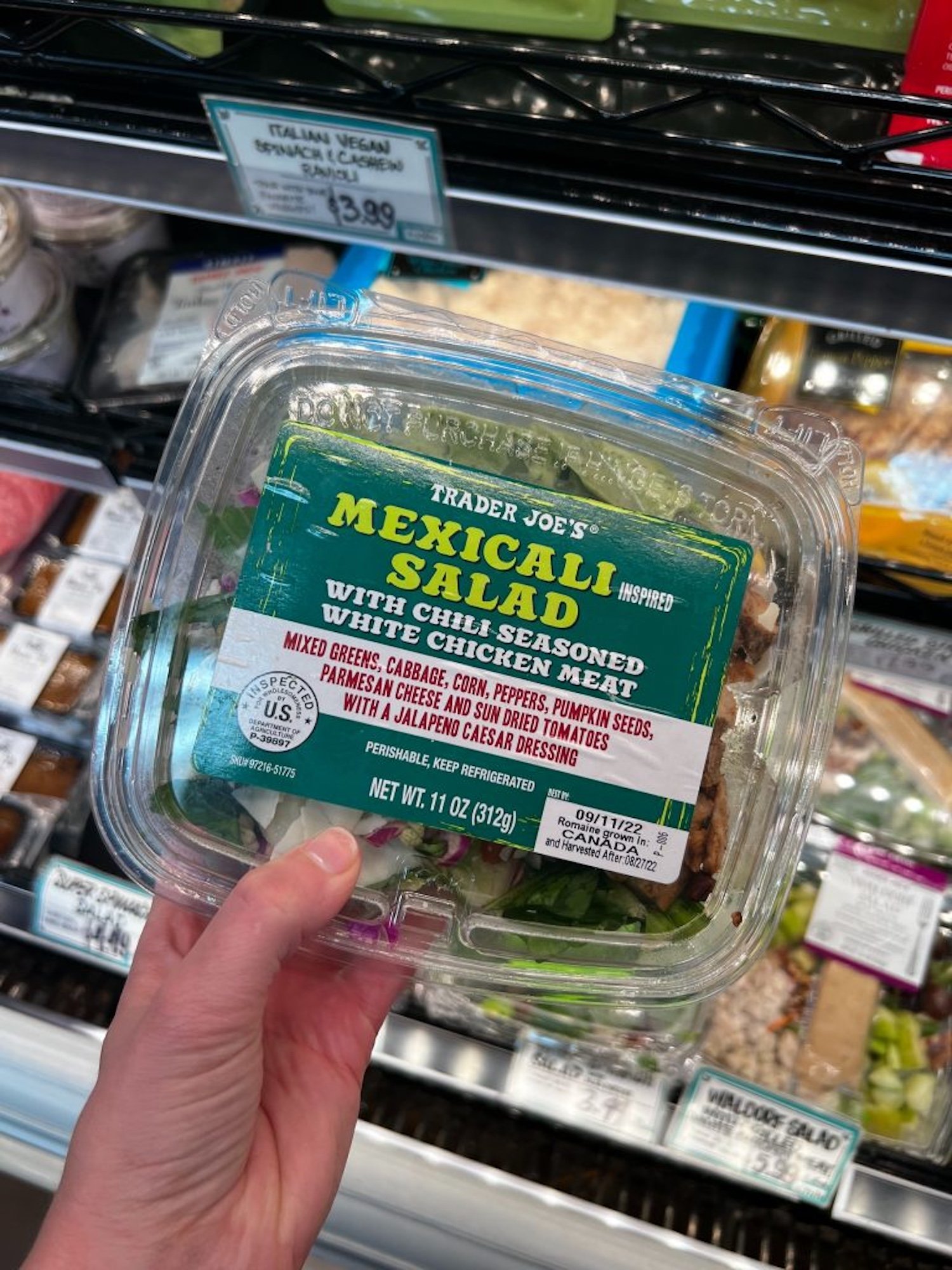 Trader Joes mexicali -Salat