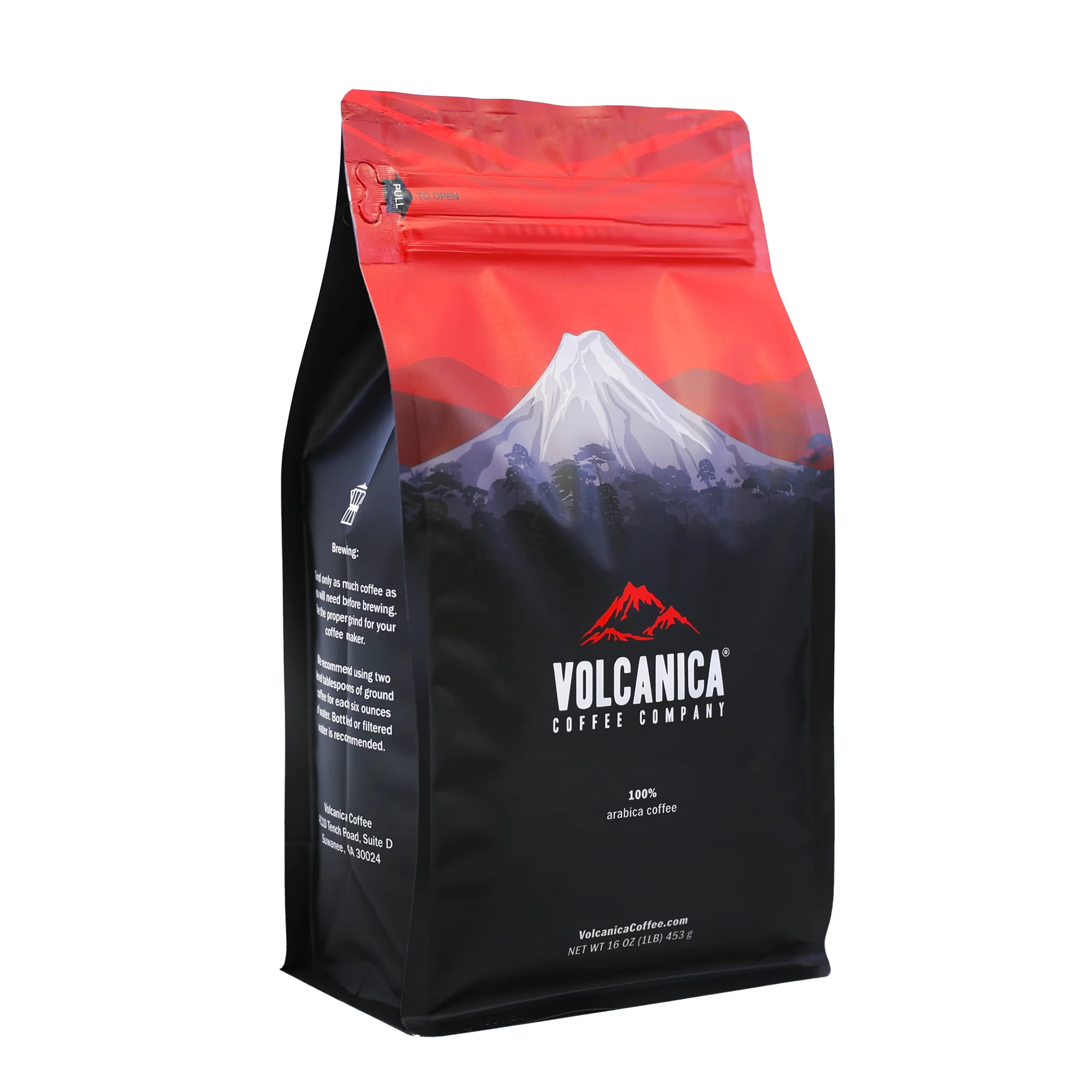 volcanica dark roast coffee