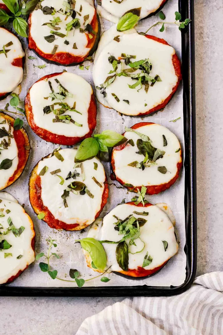 Eggplant Pizza Bites