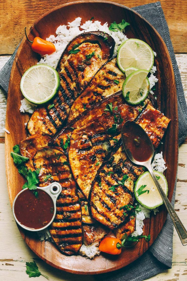 Jamaican Jerk Grilled Eggplant