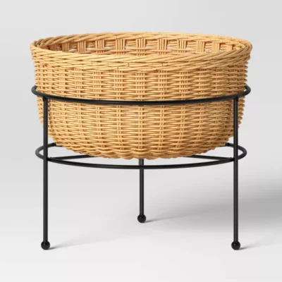Target wicker plant stand