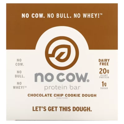 No Cow Protein Bar Chocolate Chip Cookie Dough