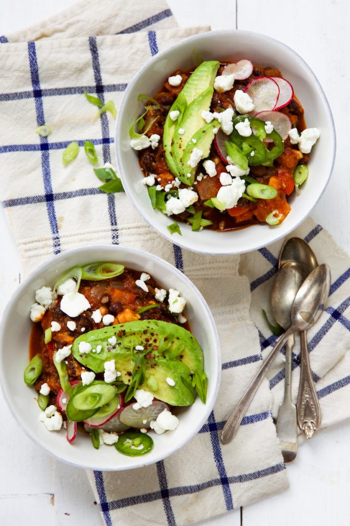 Sweet Potato & Black Bean Chili